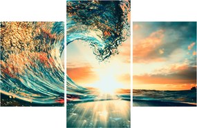 Obraz - Vlna (90x60 cm)