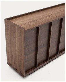 Hnedá komoda v dekore orecha 200x80x45 cm Onix – Kave Home