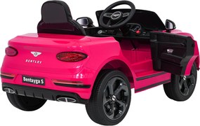 Ramiz Bentley Bentayga S elektrické autíčko pre deti ružové