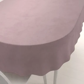 Biante Zamatový oválny obrus Velvet Prémium SVP-031 Tmavo staroružový 60x100 cm