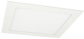 Greenlux LED Kúpeľňové podhľadové svietidlo VEGA LED/18W/230V 3800K 22,5 cm IP44 biela GXDW389