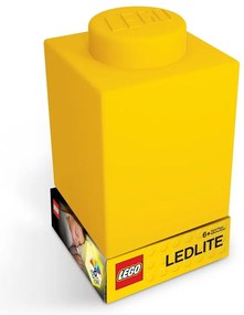 Žlté silikónové nočné svetielko LEGO® Classic Brick