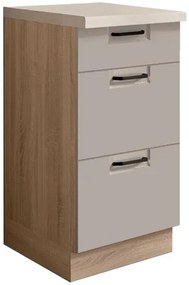 Skrinka do kuchyne Favorit 8d Sonoma/Latte