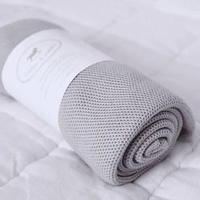 Bambusová zavinovačka svetlo šedá 85x85cm