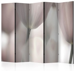 Artgeist Paraván - Tulips fine art - black and white [Room Dividers]