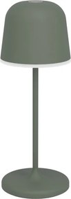 Eglo 901939 - LED stmievateľná vonkajšia nabíjacia stolová lampa MANNERA-S LED/1,8W/5V IP54 zelená