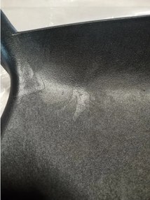 AKCIA Čierna plastová stolička KATO II. akosť