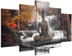 XXXLutz OBRAZ NA PLÁTNE, krajina a príroda, Budha, 200/100/1,2 cm artgeist - Online Only bytové doplnky - 004875002601