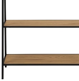 Vešiak SARON dub/čierna