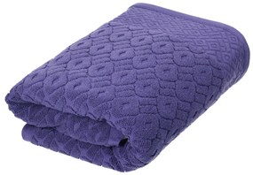Uterák Lattice 70x140 cm deep violet