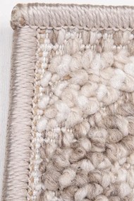 Koberec LENA E100A svetlohnedý / béžový