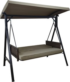 Zahradní houpačka pro 3 osoby Houseland Siena