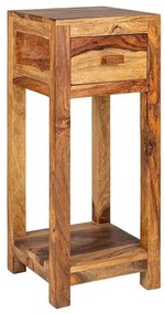 Dizajnový odkladací stolík Timber 70 cm Sheesham