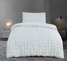 Krepové obliečky polycotton Neapol sivé 200x140cm+90x70cm