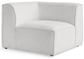 Biely modul pohovky (variabilný) Flex Felix – Miuform