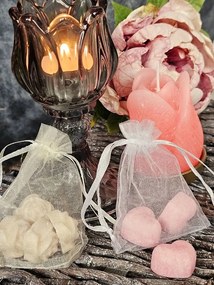 Set 7ks lesná zelená úzka krátka sviečka Short dinner - Ø 2*12cm / 5h