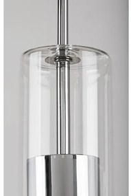 Rabalux 72046 - Luster na lanku KALEVI 1xGU10/50W/230V číra/chróm