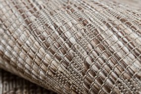 Koberec šnúrkový SIZAL PATIO ploské tkanie 3077 Boho - prírodný / béžový