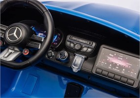 LEAN CARS Autobatéria Mercedes GT63 AMG DK-GT63 24V LCD Blue
