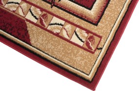 TA Koberec 1912B ČERVENÝ ATLAS PP Rozmer: 70x200 cm