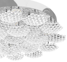 Toolight Toolight, LED stropné svietidlo 45cm, MS014-C, chrómová, OSW-09626