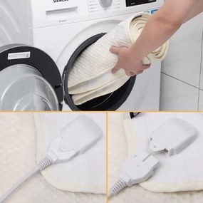 InternetovaZahrada Vyhrievacia deka - krémová