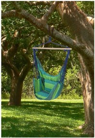 Zelené závesné záhradné kreslo ADDU Tobago