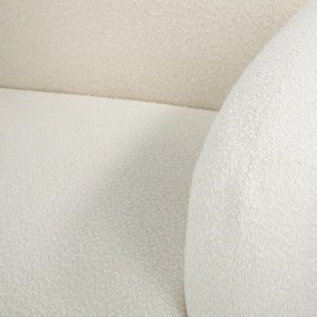 Kreslo SEDIA béžové TEDDY BOUCLÉ 741692