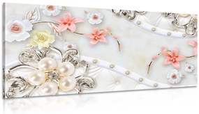 Obraz luxusné kvetinové šperky