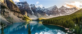 Obraz - Kanada, Národný park Banff, Moraine Lake (120x50 cm)