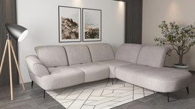 XXXLutz ROHOVÁ SEDAČKA, textil, strieborná Sit & More - Sedačky - 00014401321K
