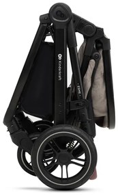 KINDERKRAFT - Kombinovaný kočík 3v1 ESME Sand beige + autosedačka MINK PRO