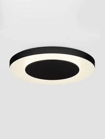 LED stmievateľné čierno-biele moderné stropné svietidlo Pada 60