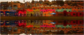 Obraz - Miesto pre letné kúpanie (120x50 cm)
