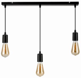 BERGE LED závesné svietidlo 3xE27 LOFT