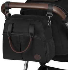 Lionelo - Kombinovaný kočík 3 v 1 AMBER Black Silver