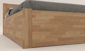 Posteľ s úložným priestorom Fava Box 180x200 cm, prírodný buk