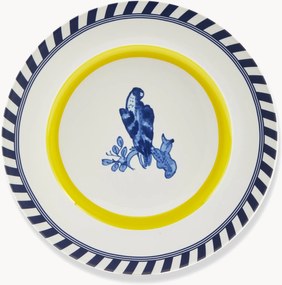 Plytké taniere Bird Patterned, 2 ks