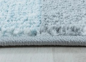 Koberce Breno Kusový koberec EFOR 3712 Blue, modrá, viacfarebná,200 x 290 cm