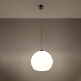 Sollux Lighting Závesné svietidlo BALL biele