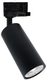 Milagro Bodové svietidlo do lištového systému MICA 1xGU10/25W/230V 3-fázové čierna MI1836