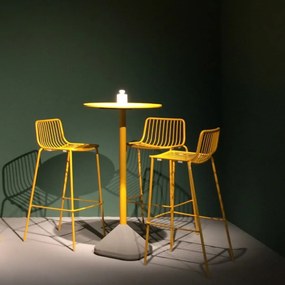 CONCRETE 855 H1100 BAR - stolová podnož black