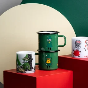 Hrnček Snufkin 0,37l, zelený
