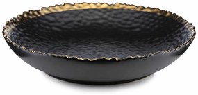 Keramický hlboký tanier Kati, (fi) 26 cm, čierny