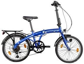 Zündapp Skladací bicykel Zf20, 20" (modrá)  (100362313)