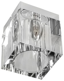 Orlicki design Luxusné bodové svietidlo Cubo strieborná
