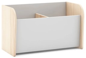 Biela detská knižnica 70x42 cm Esteban – Marckeric