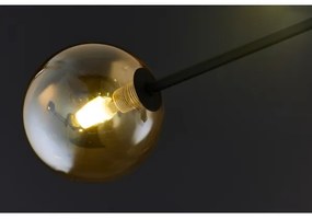 Jupiter 1994 - Luster na tyči MOKA 4xGU10/10W/230V + 4xG9/10W/230V čierna/béžová