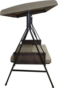 Zahradní houpačka pro 3 osoby Houseland Siena