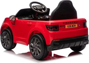 LEAN CARS Elektrické autíčko Land Rover Discovery DLS-K06 červené